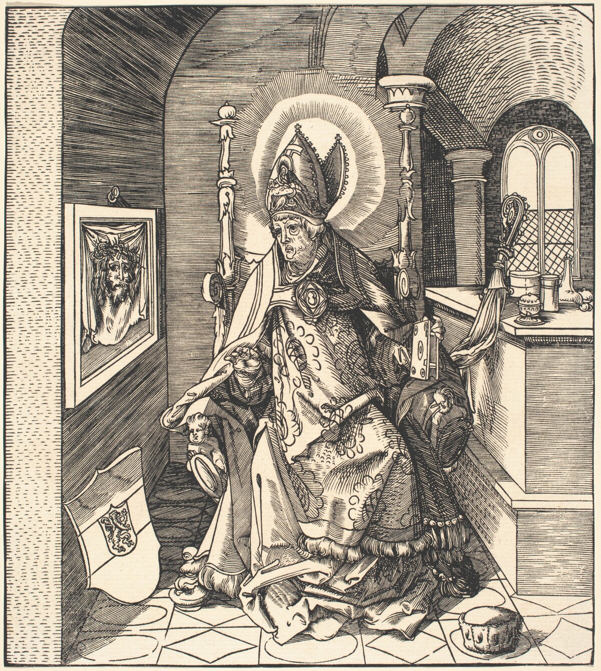 Saint Remigius by Leonhard Beck