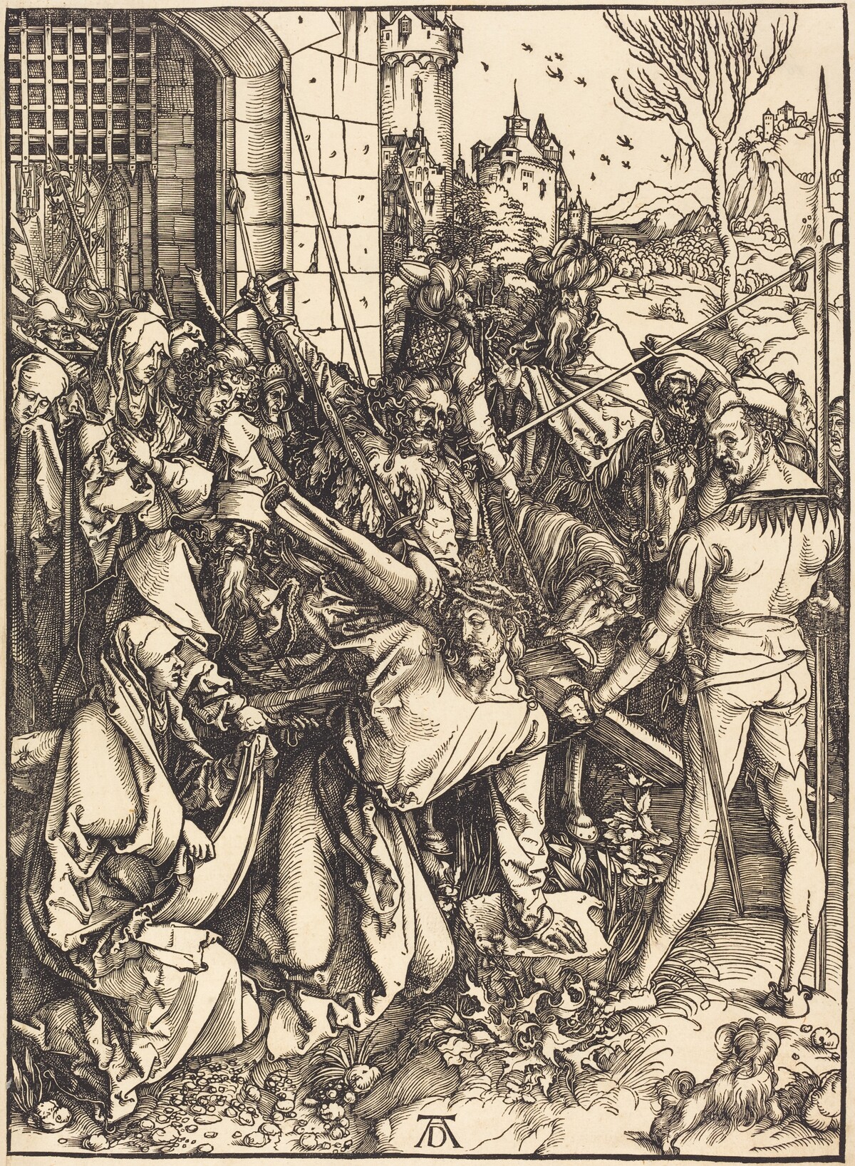 Christ Carrying the Cross by Albrecht Dürer
