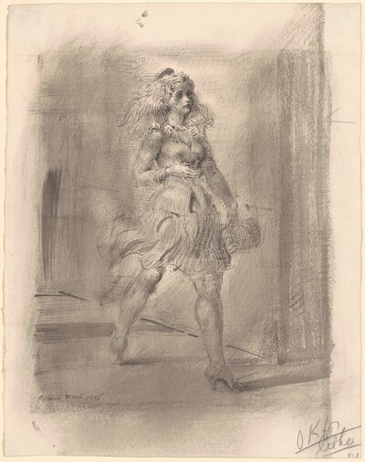 Girl Walking (Elevated)