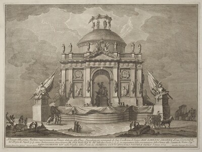 The Prima Macchina for the Chinea of 1773: The Temple of Peace