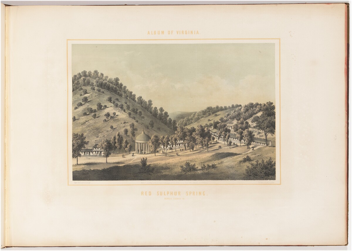 Red Sulphur Spring by after Edward Beyer