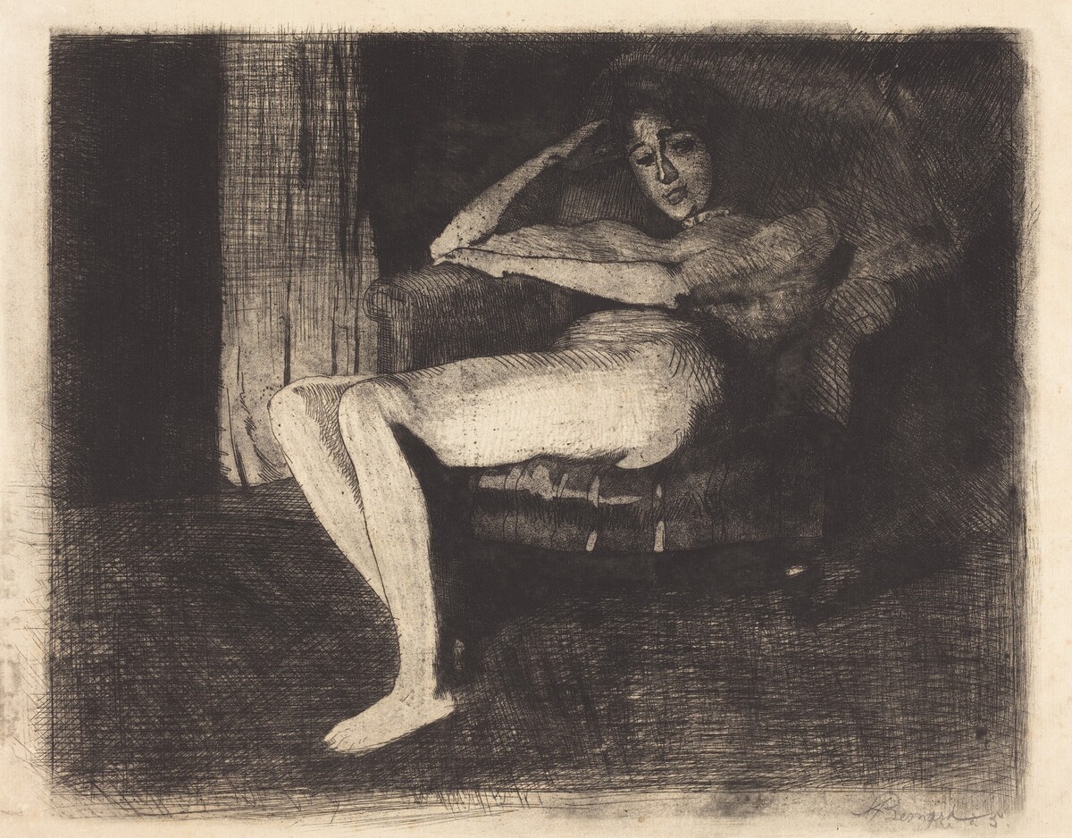 Intimate Fantasy (Féerie intime) by Albert Besnard