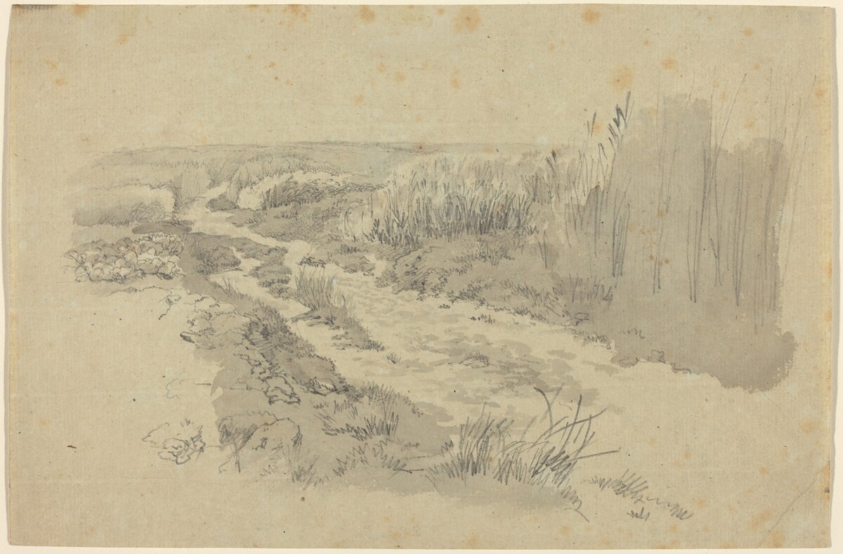 A Path through Fields near Leipzig by Carl Gustav Carus