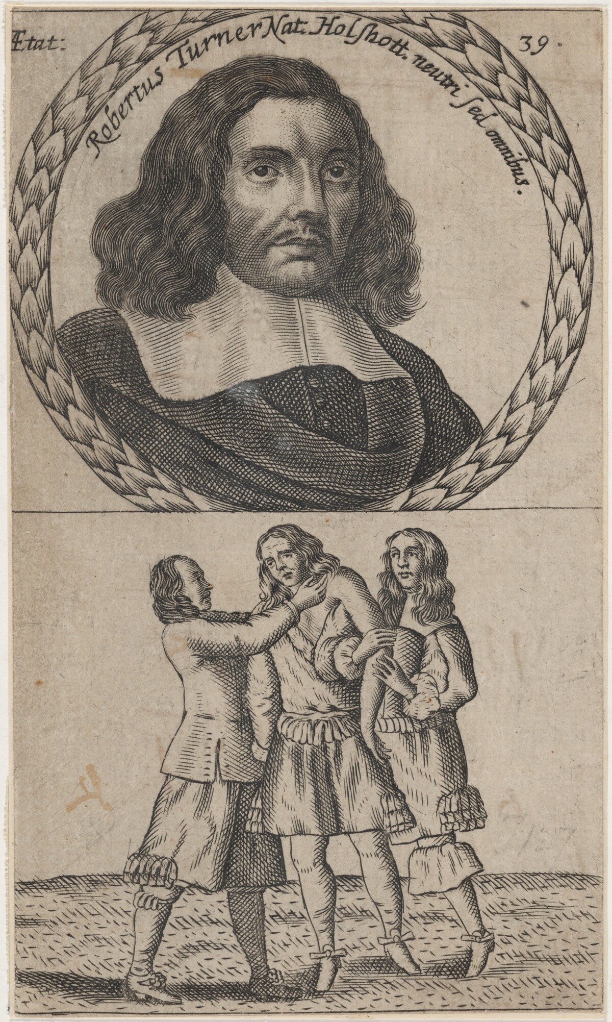 Robert Turner, Herbalist and Astrologer by Unknown Artist