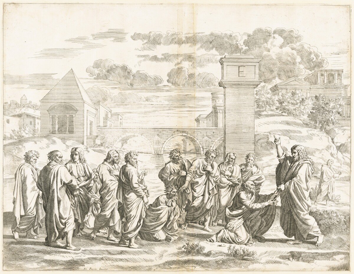 Ordination by Jean Dughet, after Nicolas Poussin