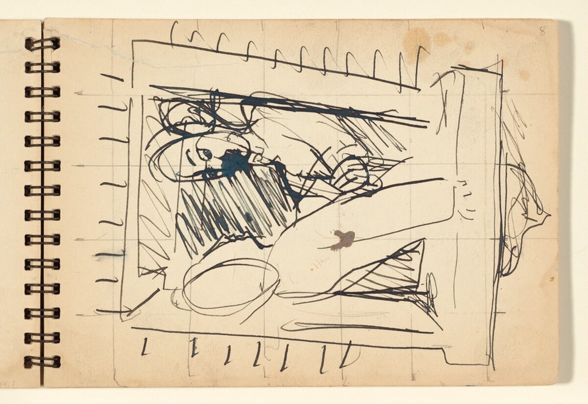 Sketchbook by Mark Rothko