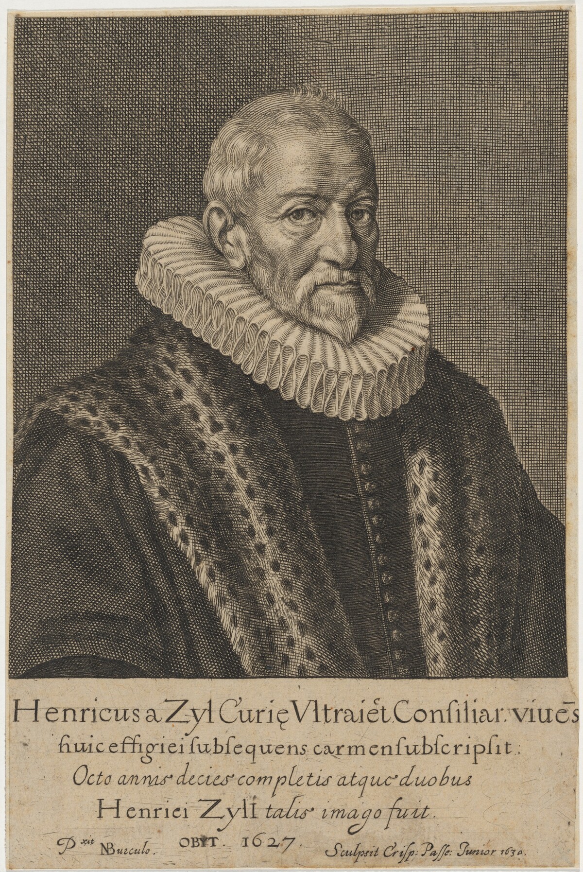 Henricus a Zijll by Crispijn de Passe II