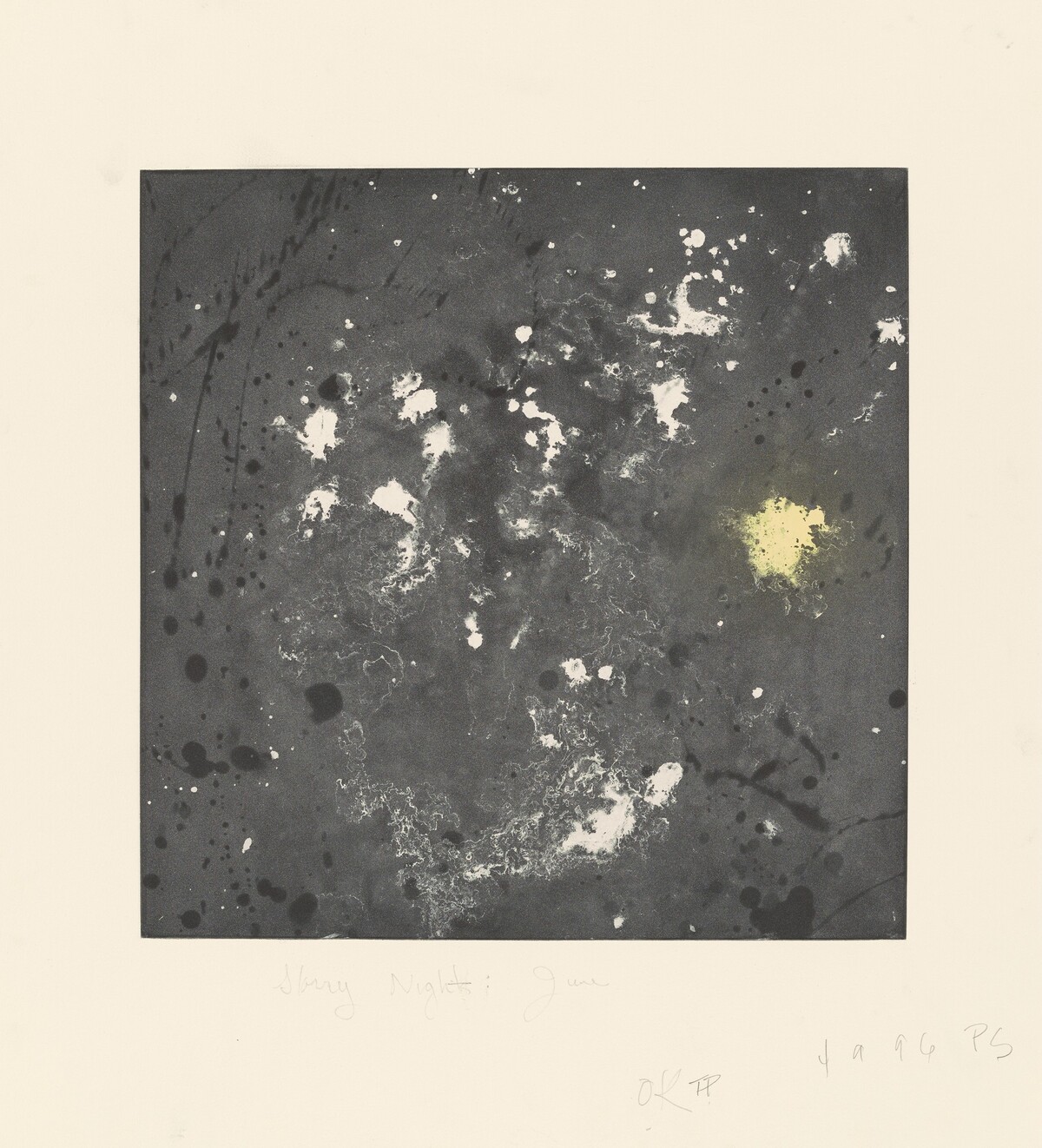 Starry Night: June by Pat Steir