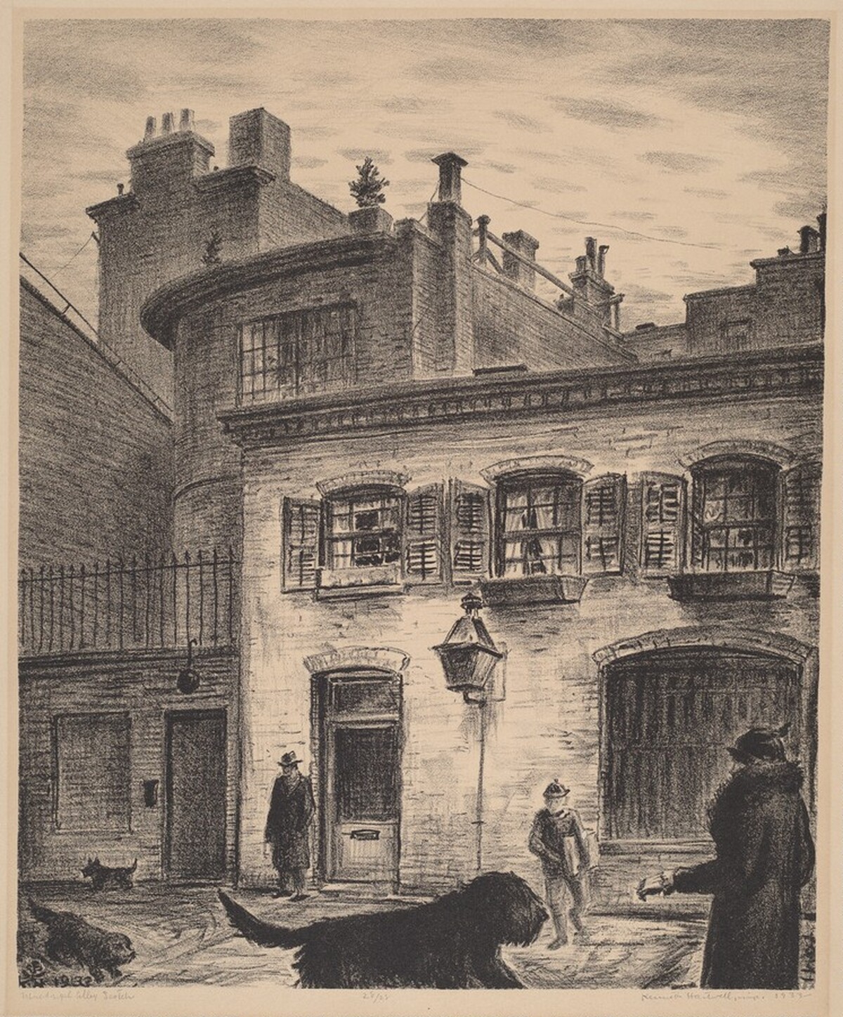 Macdougal Alley Scotch by George Kenneth Hartwell