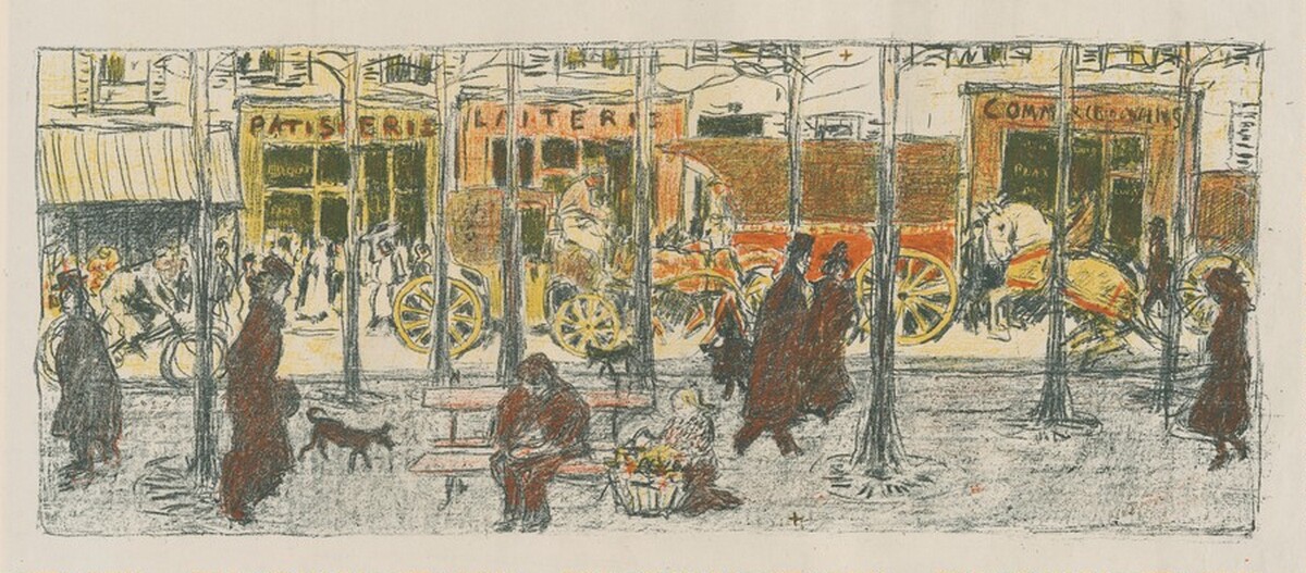 Boulevard [recto] by Pierre Bonnard, Ambroise Vollard (publisher)
