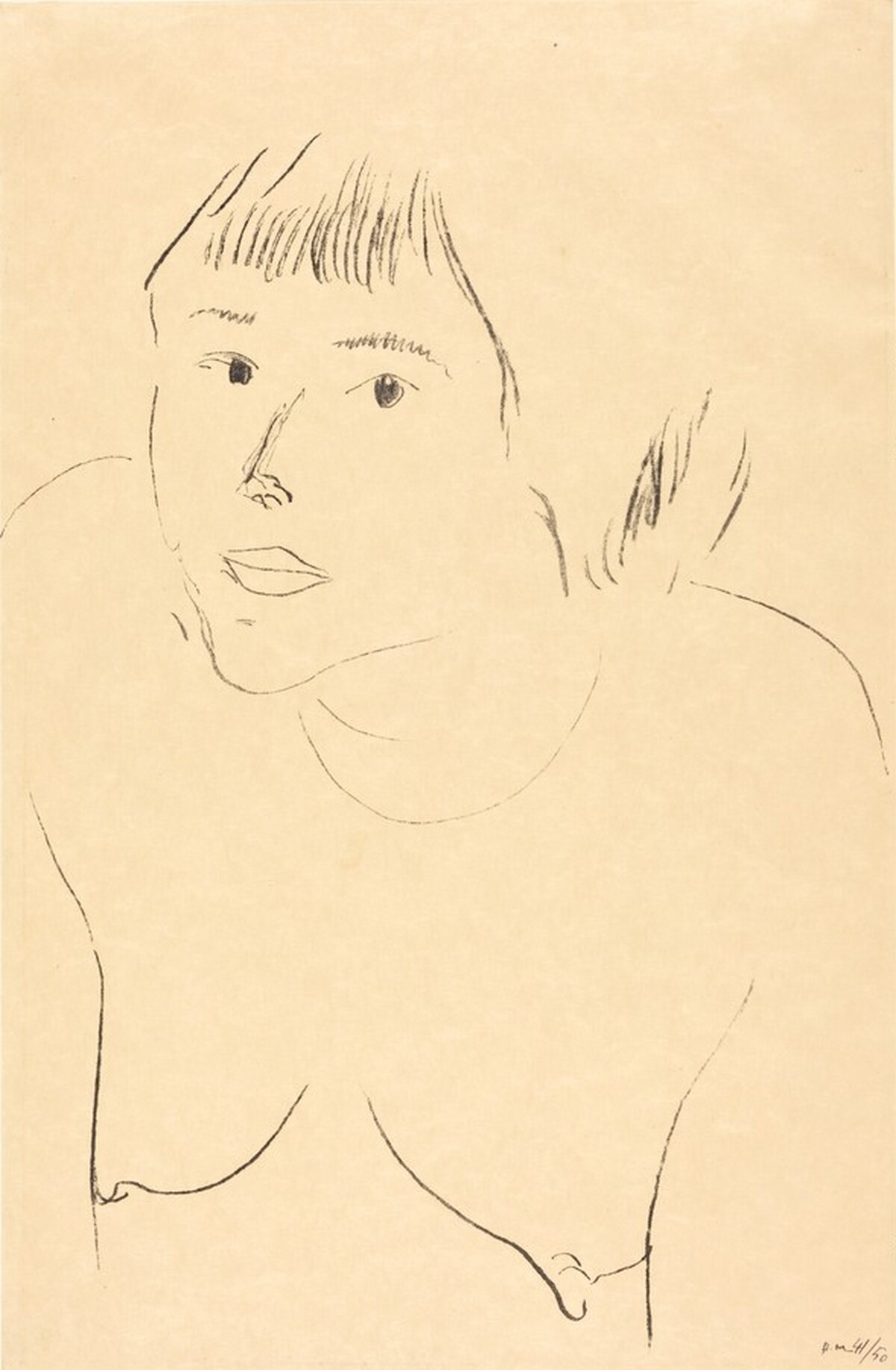 Black Eyes (Les yeux noirs) by Henri Matisse