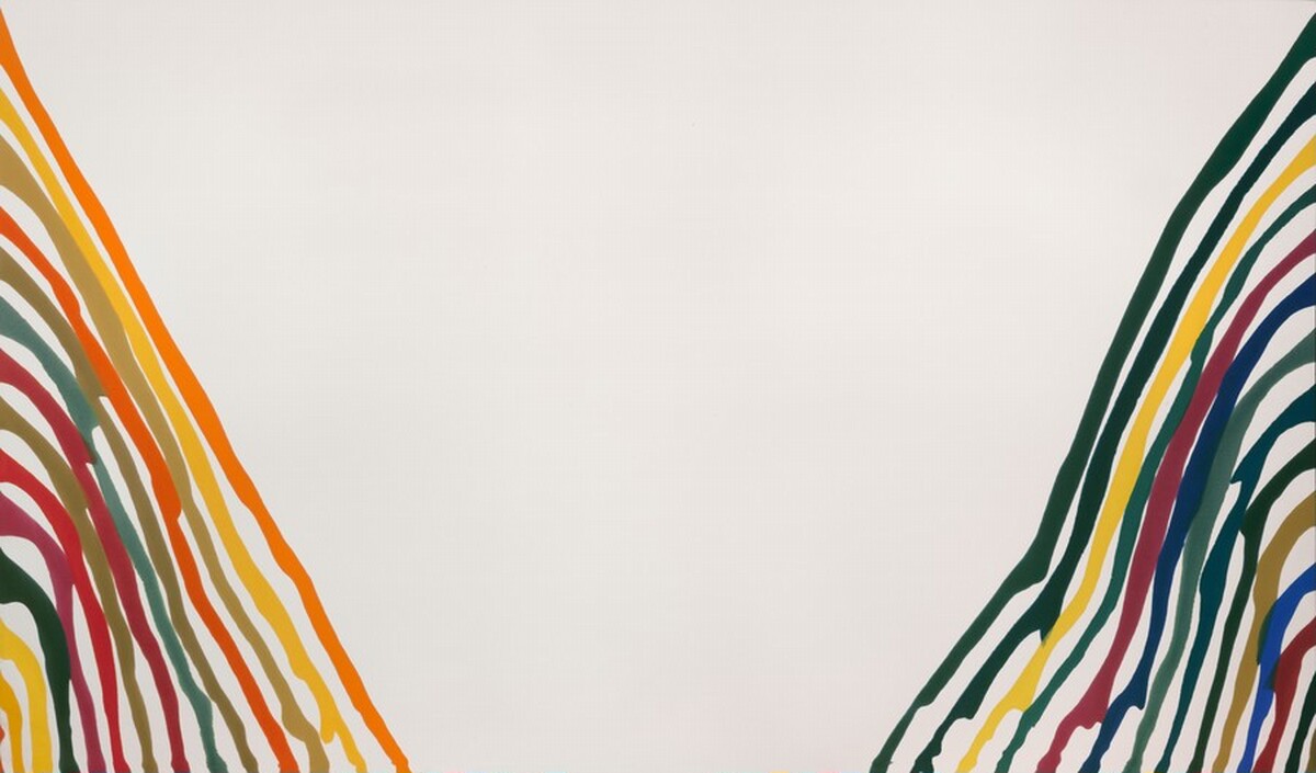 Beta Kappa by Morris Louis