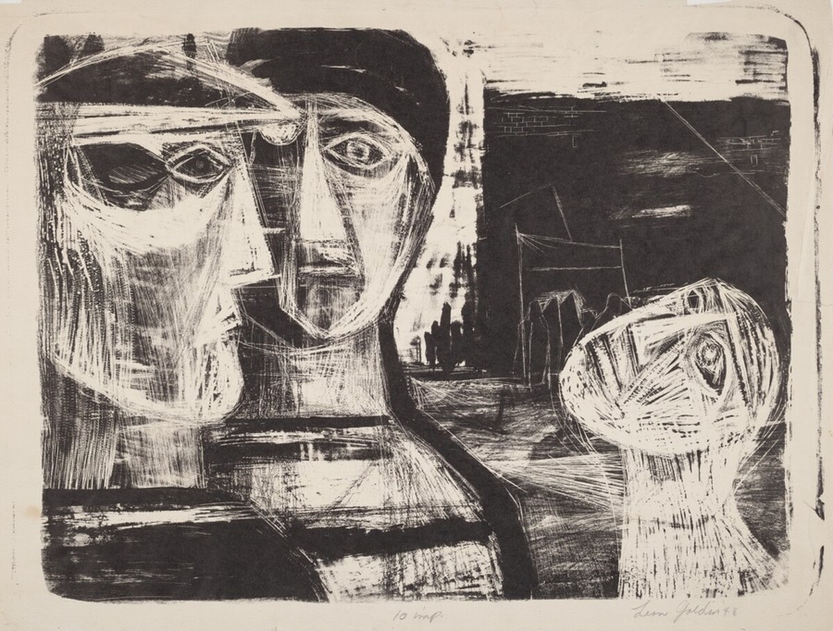 City Folk by Leon Goldin