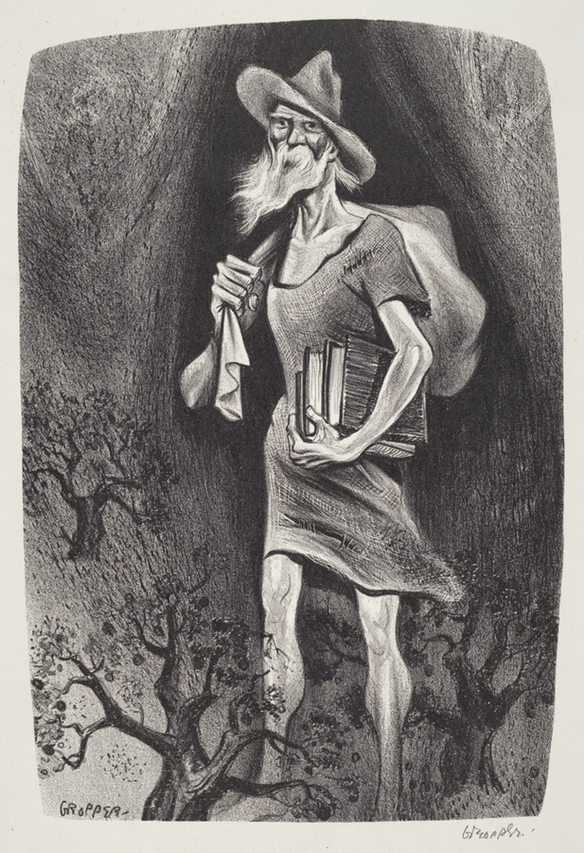 Johnny Appleseed by William Gropper