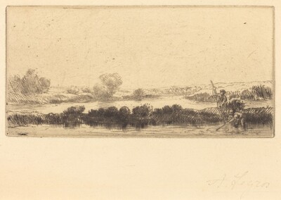 Landscape with Peat-bog; In the Marsh (Paysage des tourbieres; Dans les marais)