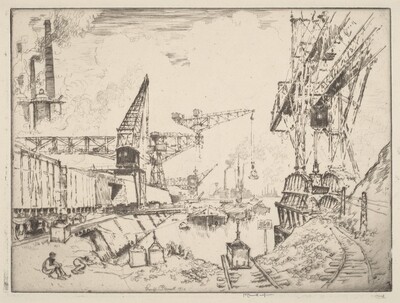 Cranes at Duisburg