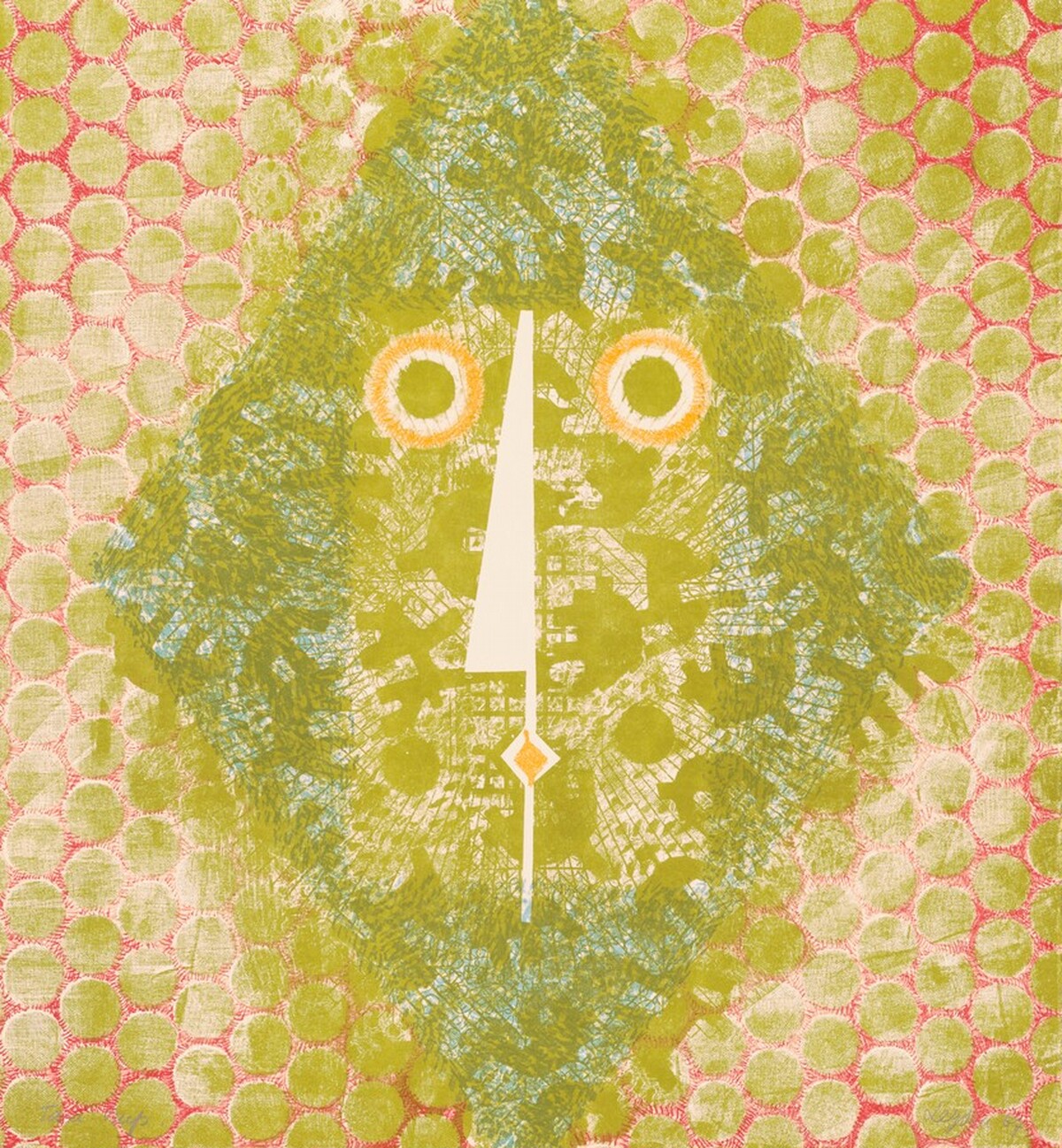 Green Apparition by Ernst Van Leyden