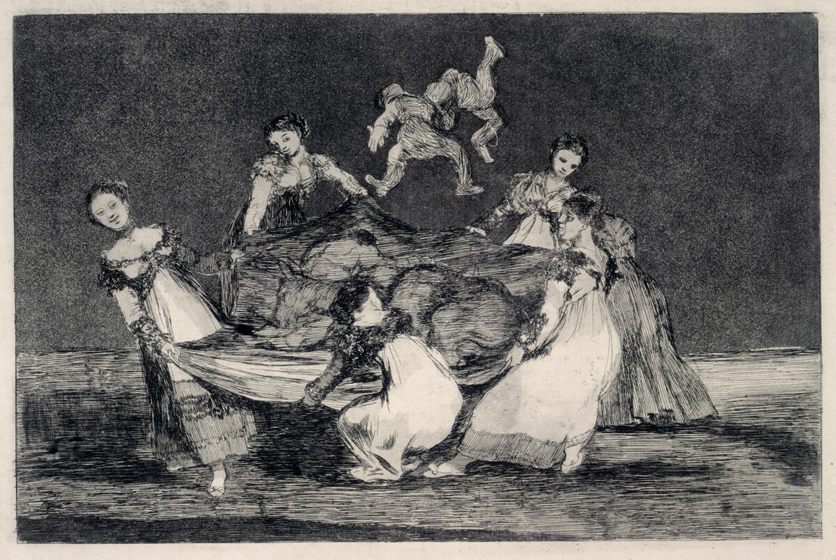 Disparate femenino (Feminine Folly) by Francisco Goya
