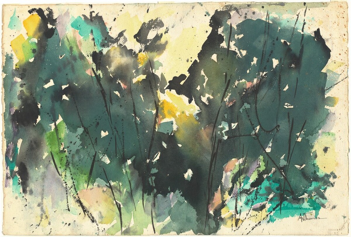Winter Shadows by Alma Thomas