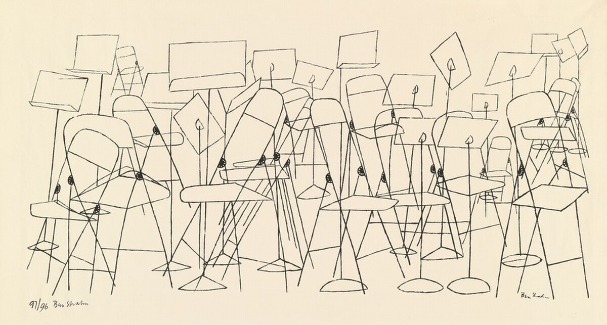 Silent Music by Ben Shahn