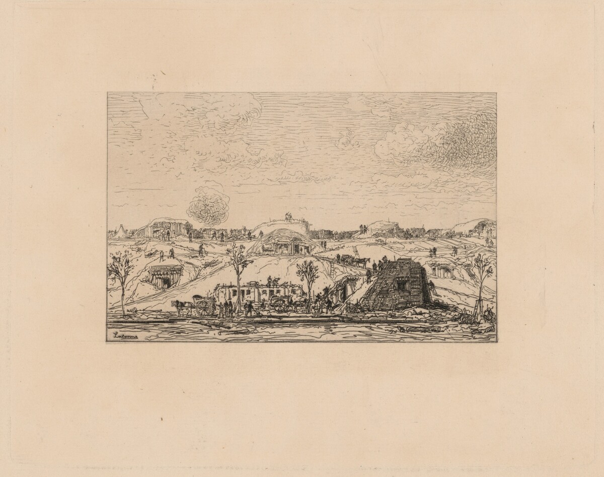 Un Tir aux Bastions by Maxime Lalanne