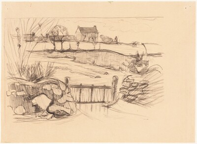 Gate to the Farmhouse, Pont-Aven