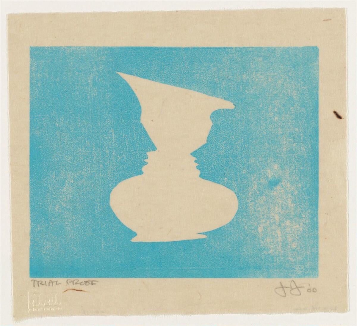 Untitled [trial proof] by Jasper Johns