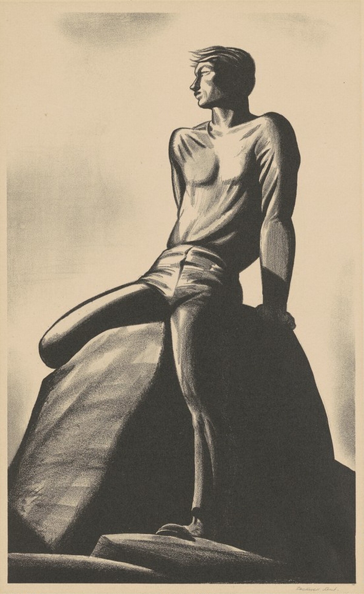 Pinnacle by Rockwell Kent