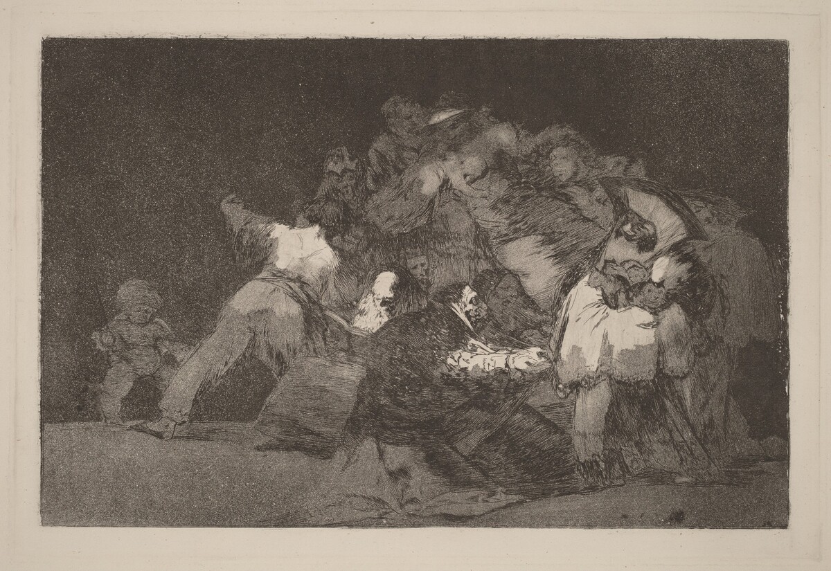 Disparate general (General Folly) by Francisco Goya