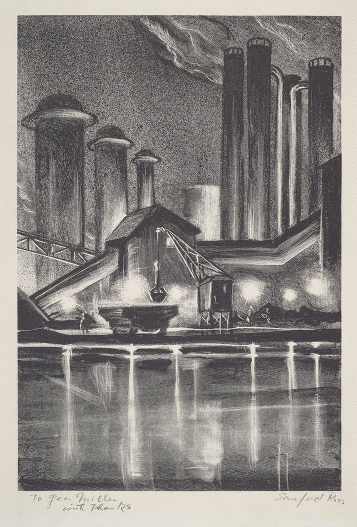 Untitled (Factories) by Pierre Sanford Ross