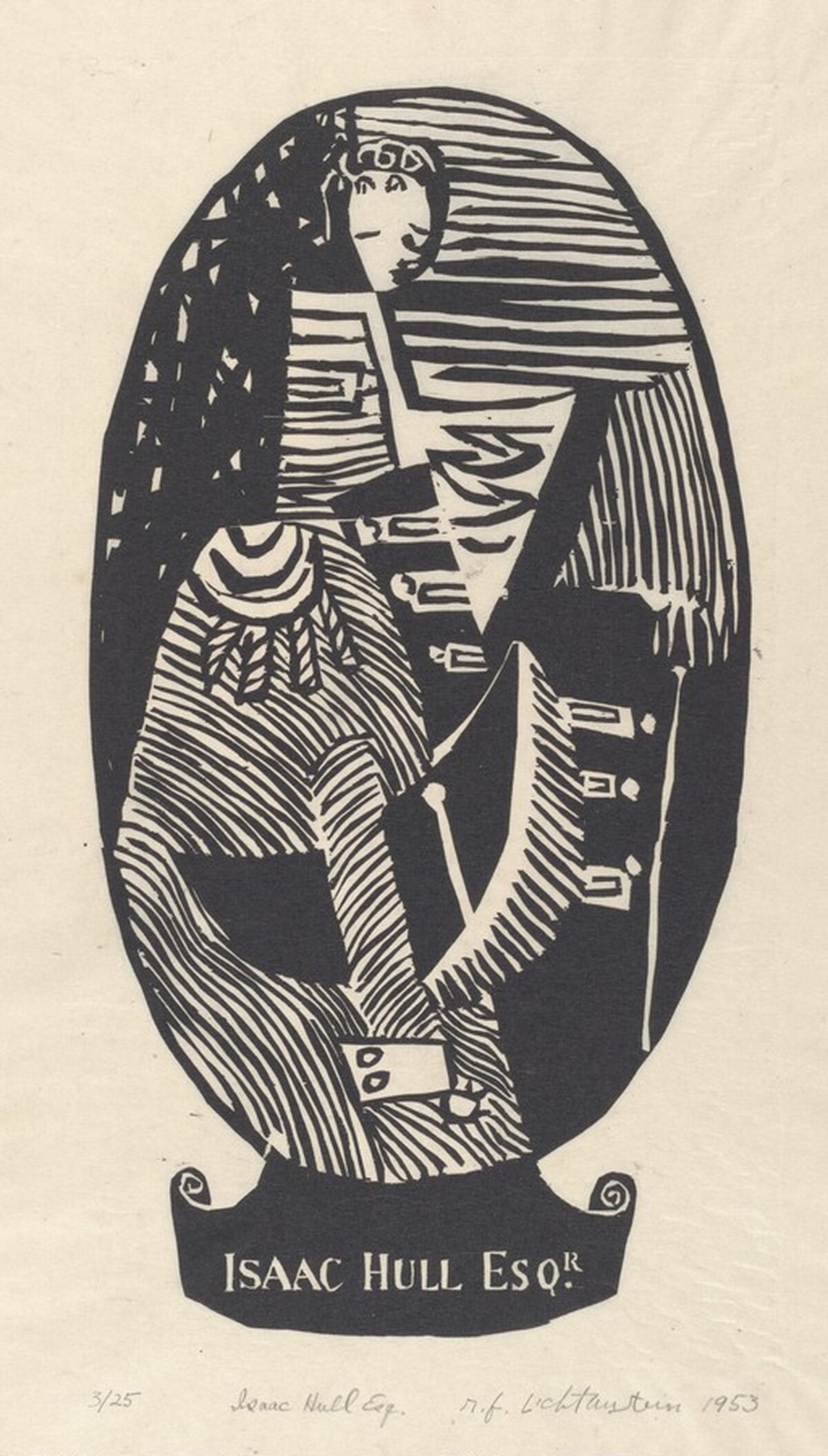 Isaac Hull Esq. by Roy Lichtenstein