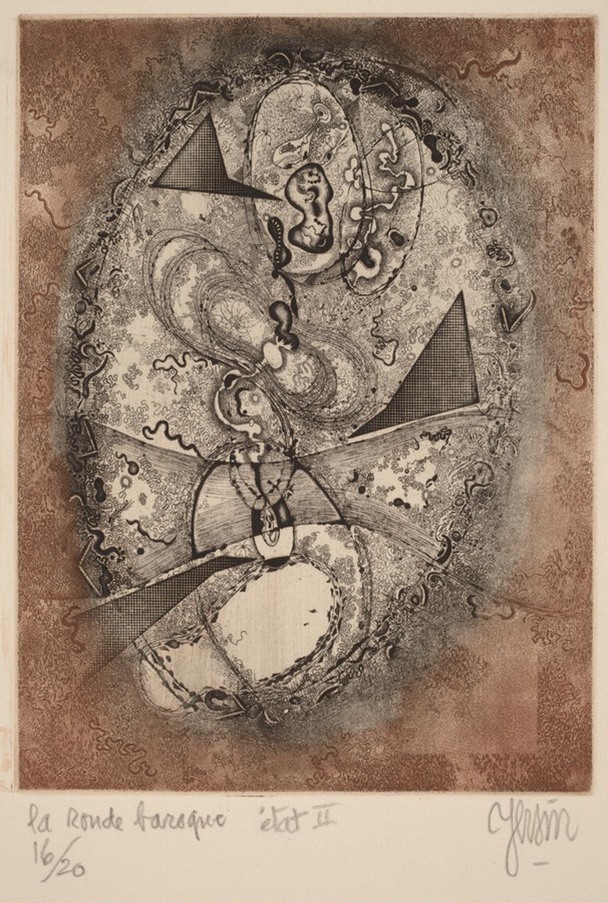 La Ronde Baroque (The Baroque Round) by Albert Edgar Yersin