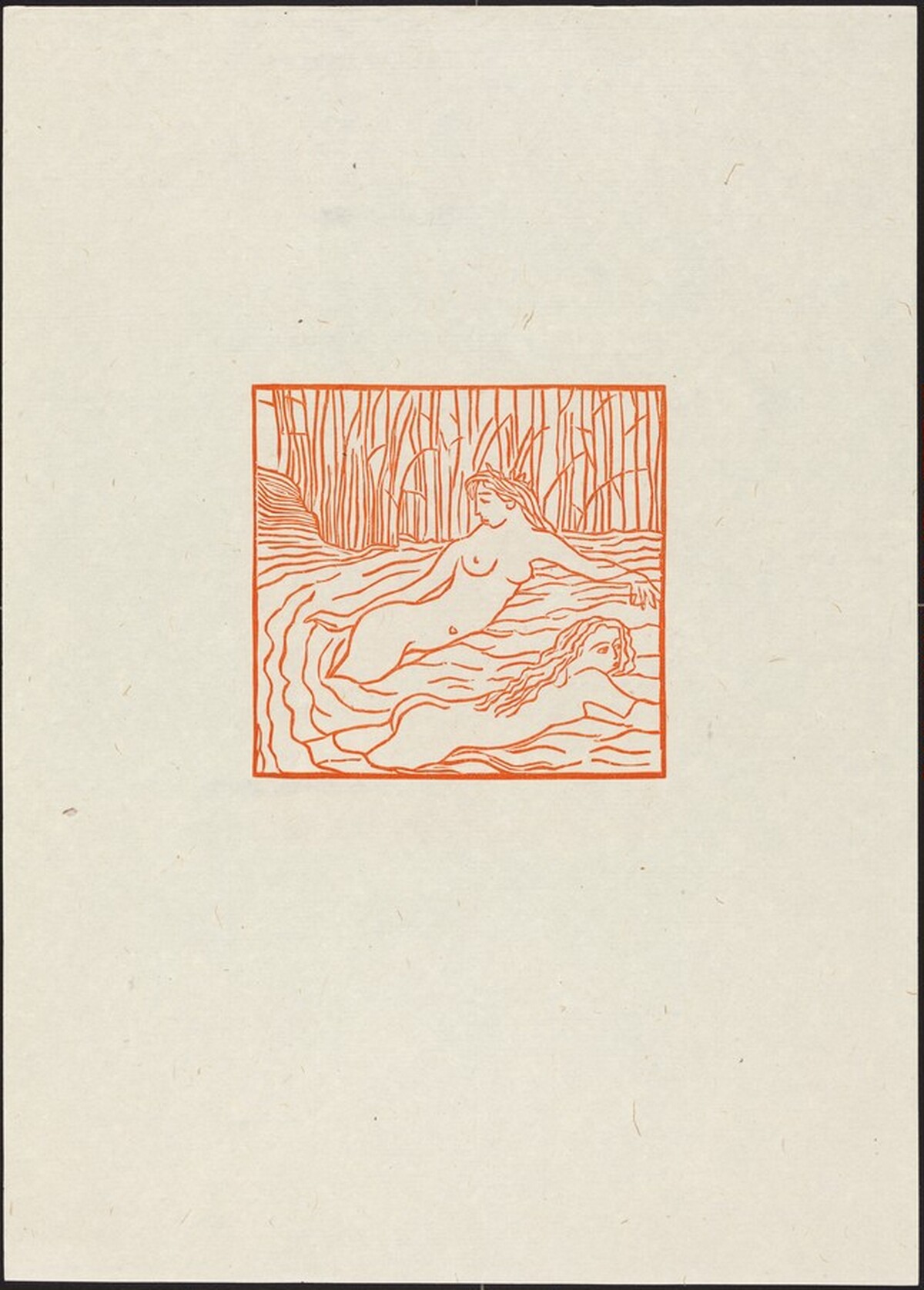 Ninth Eclogue: Galatea in the Water (Galatee se jouant dans les eaux) by Aristide Maillol