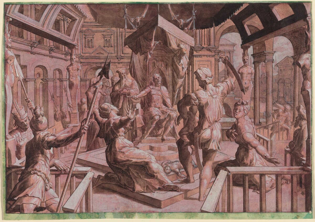 The Judgment of Solomon by Master of the Liechtenstein Adoration