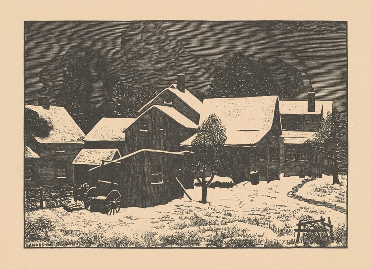 Winter, No. 2 by J. J. Lankes