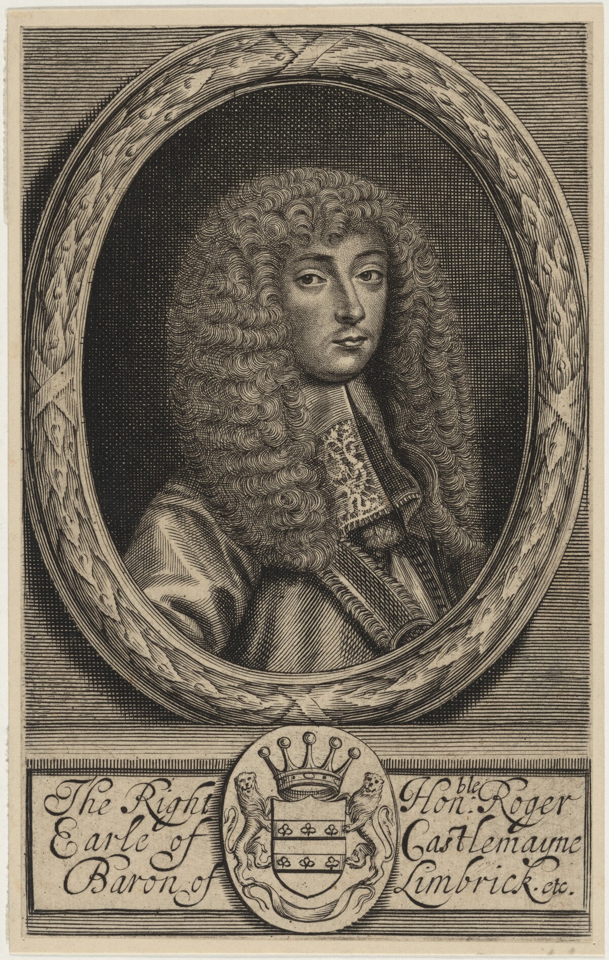 Roger Palmer, Earl of Castlemain by William Faithorne