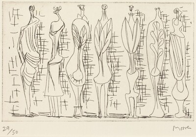 Standing Leaf Figures