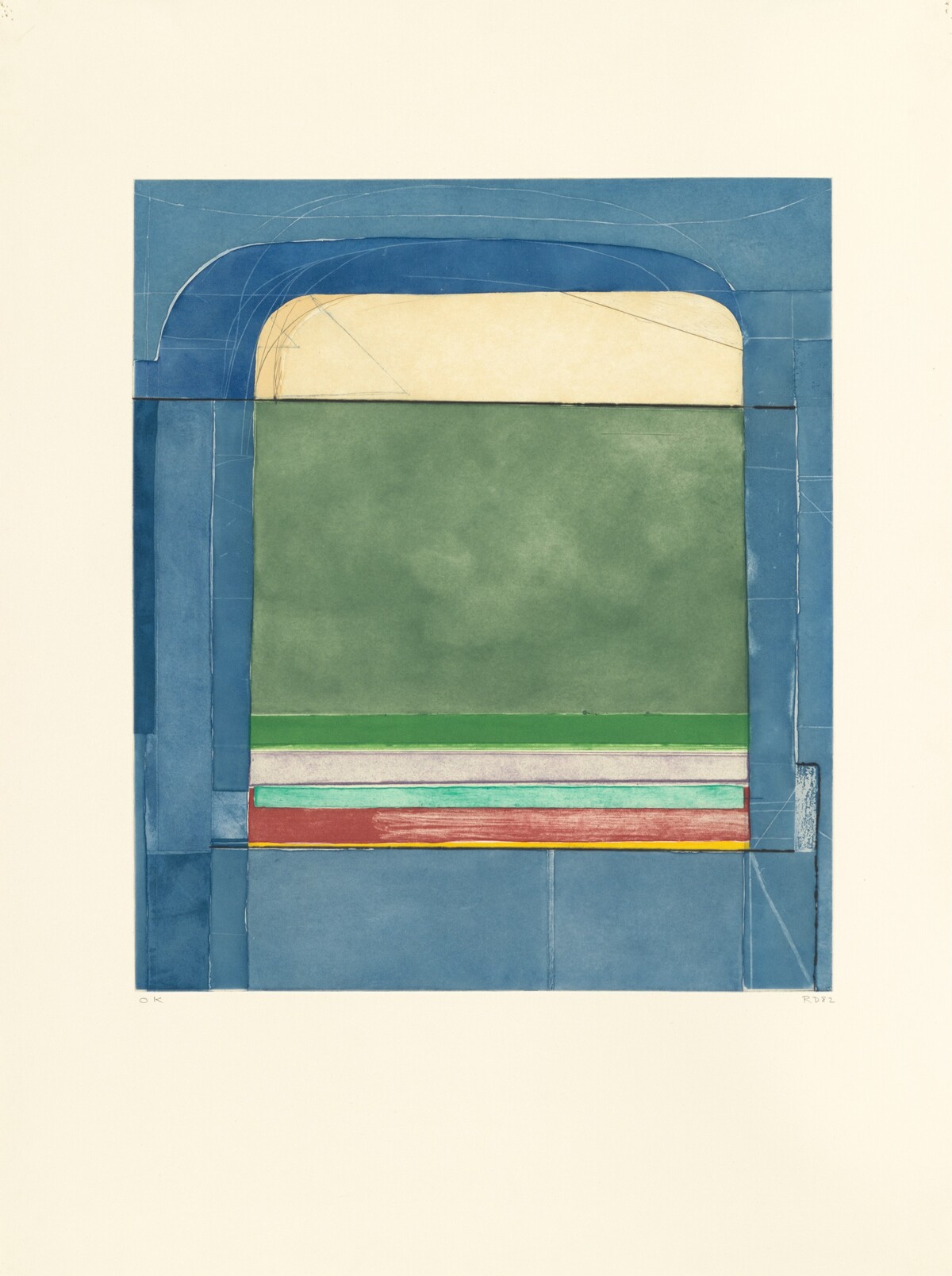 Blue Surround by Richard Diebenkorn