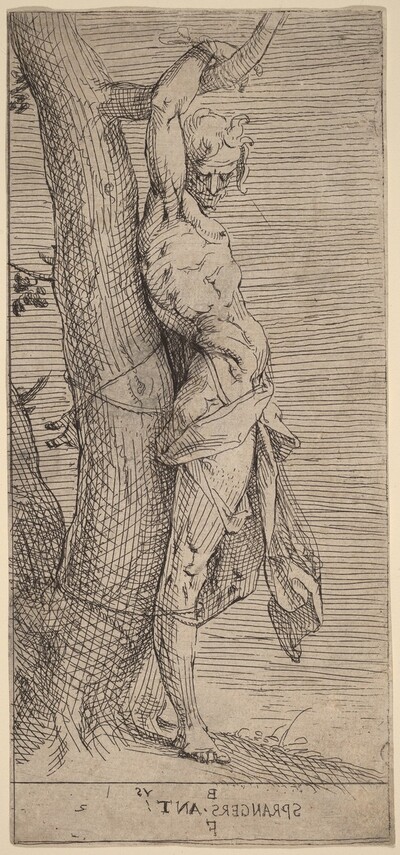 St. Sebastian, Bound to a Tree