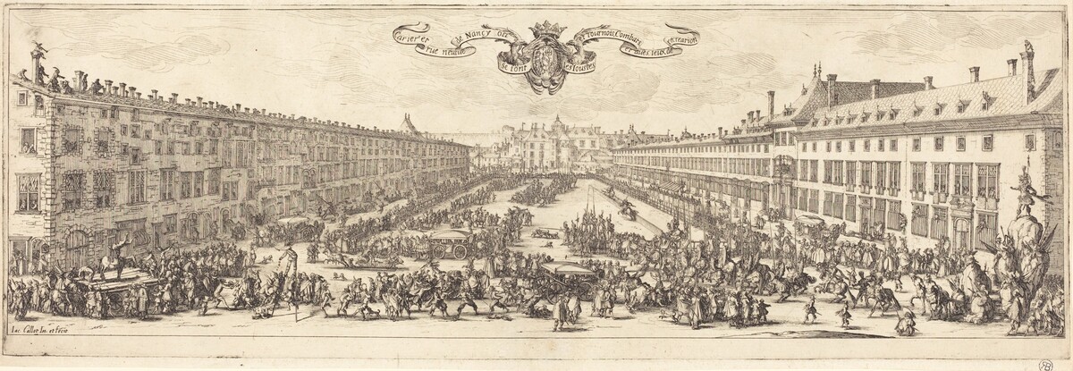 The Carrière at Nancy by Jacques Callot