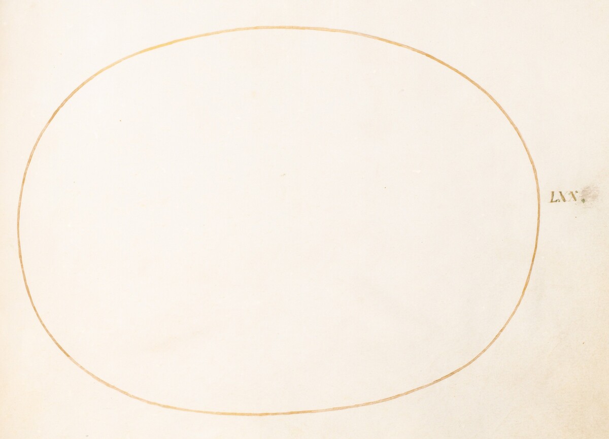 Plate 70: Empty Oval by Joris Hoefnagel