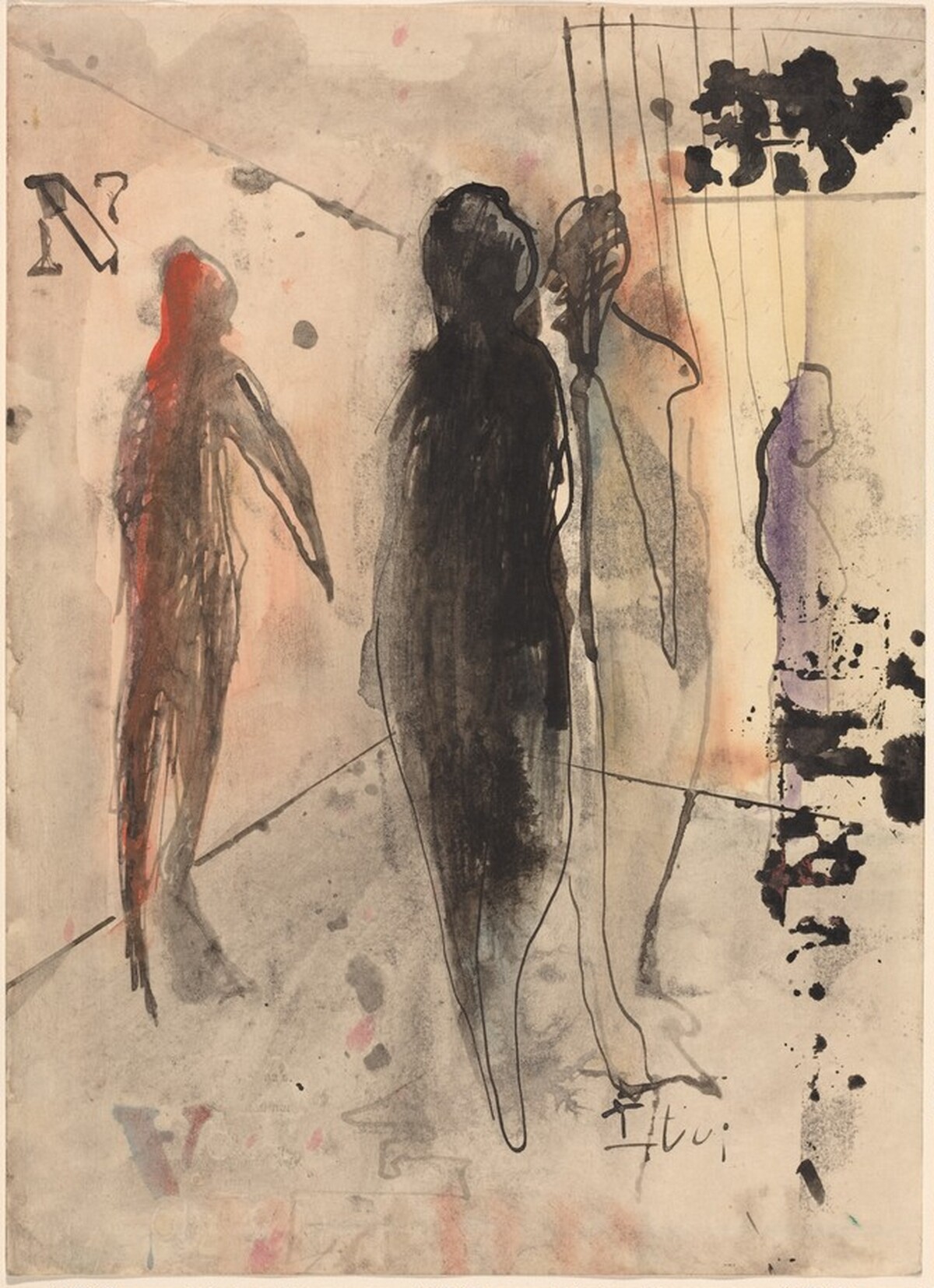Three Figures by Jirí Balcar