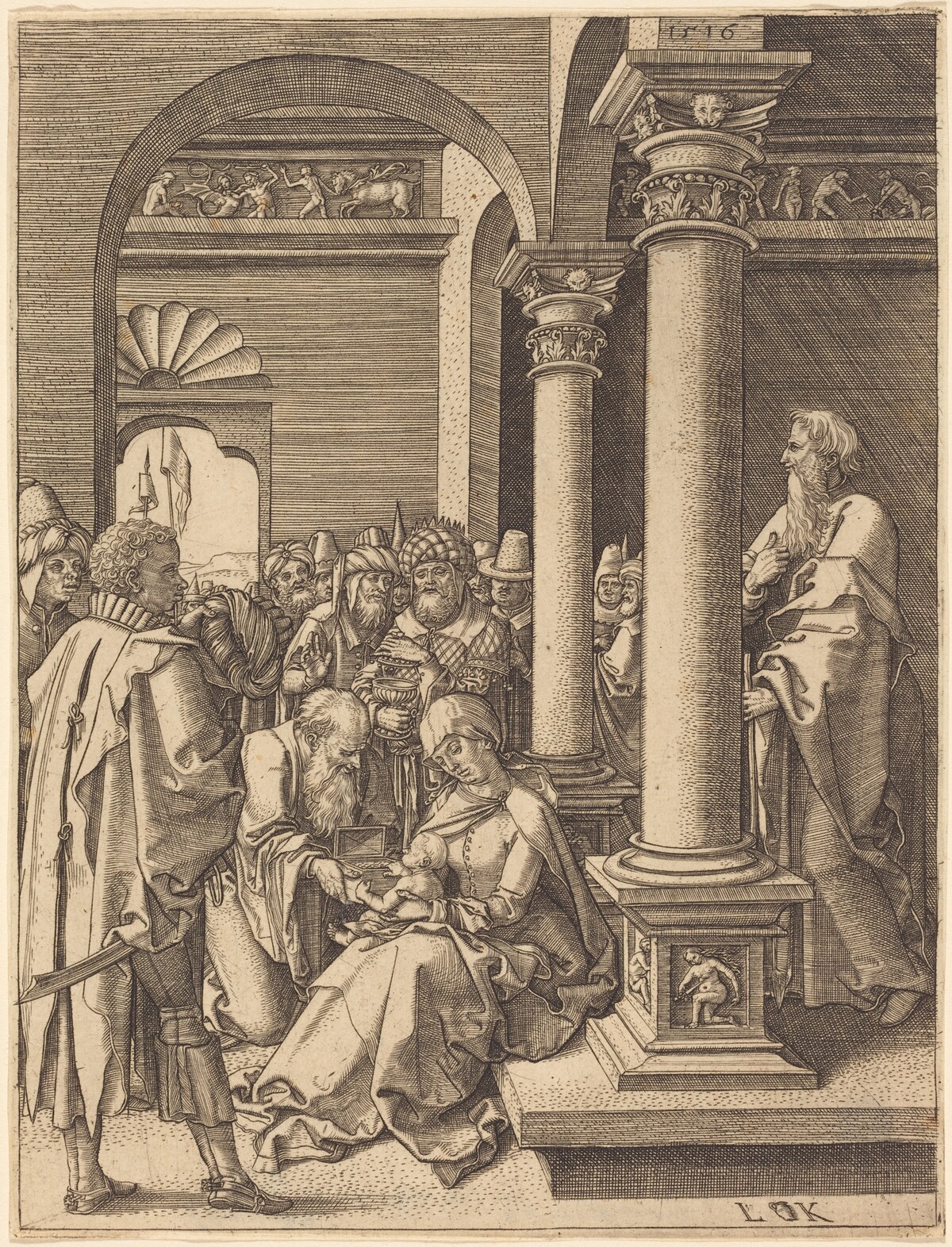 The Adoration of the Magi by Ludwig Krug