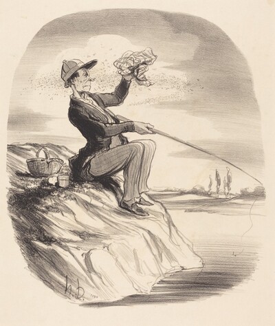 Désagrément d'aller a la pêche...