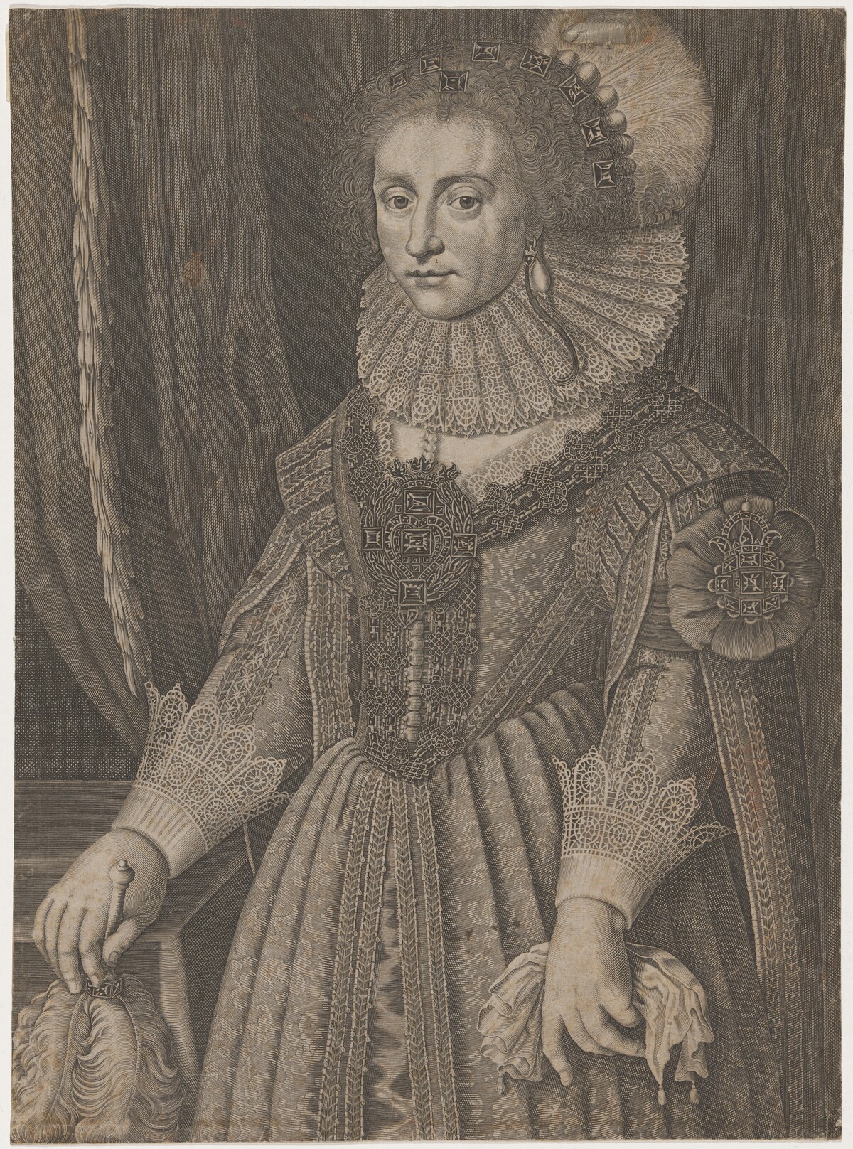 Elizabeth, Queen of Bohemia by Unknown Artist