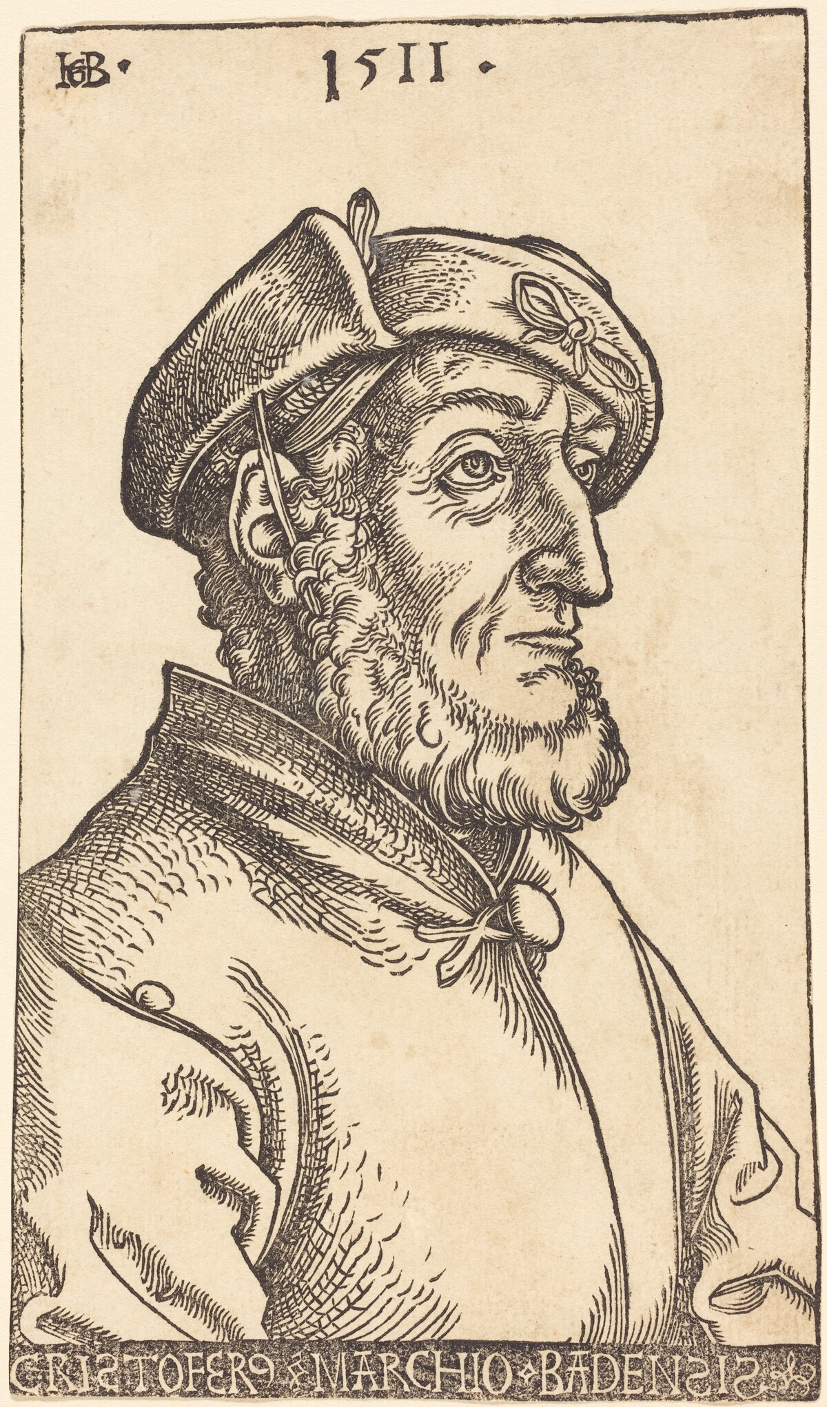 Christopher, Margrave of Baden by Hans Baldung Grien