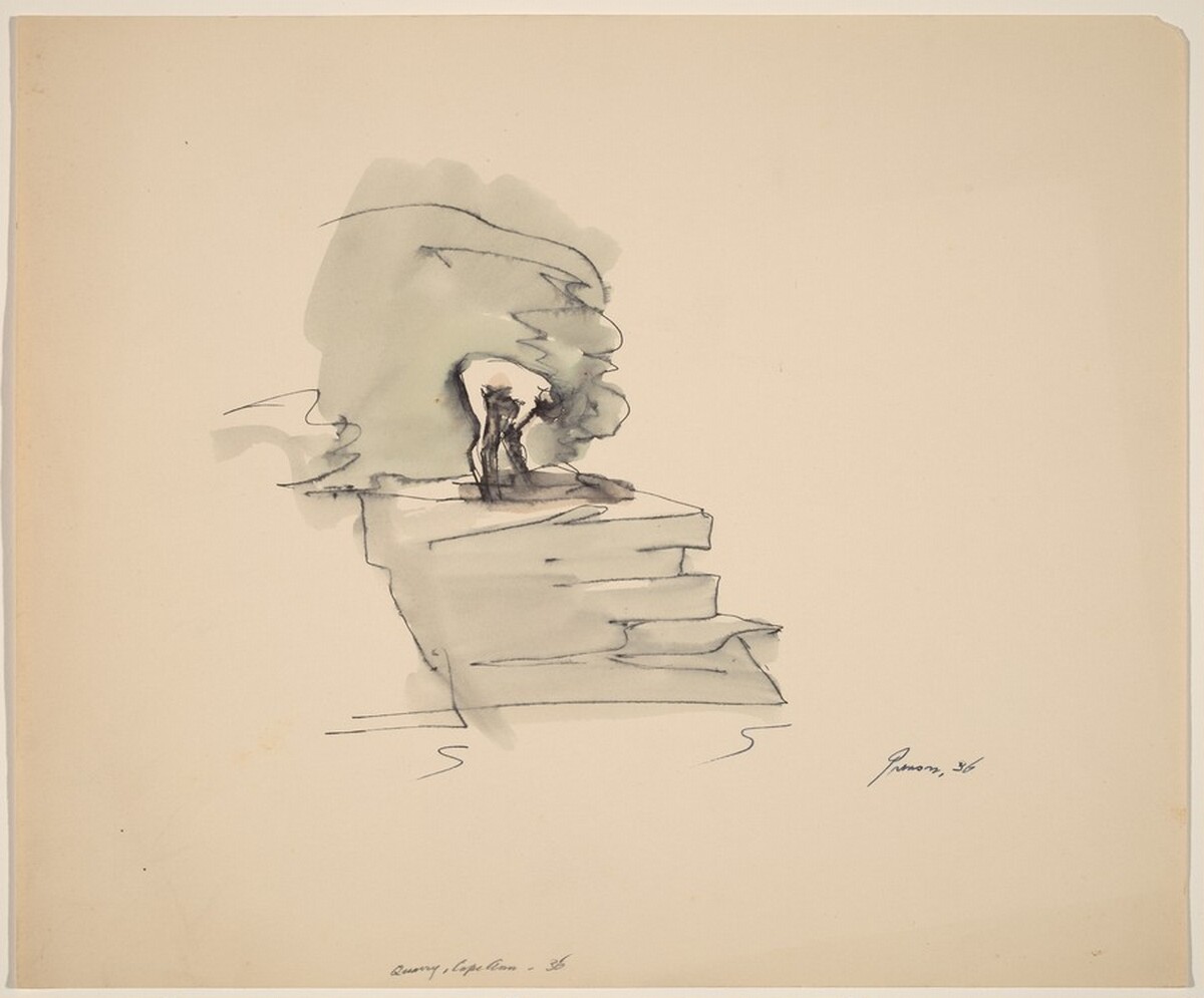 Quarry, Cape Ann by Donald Carlisle Greason