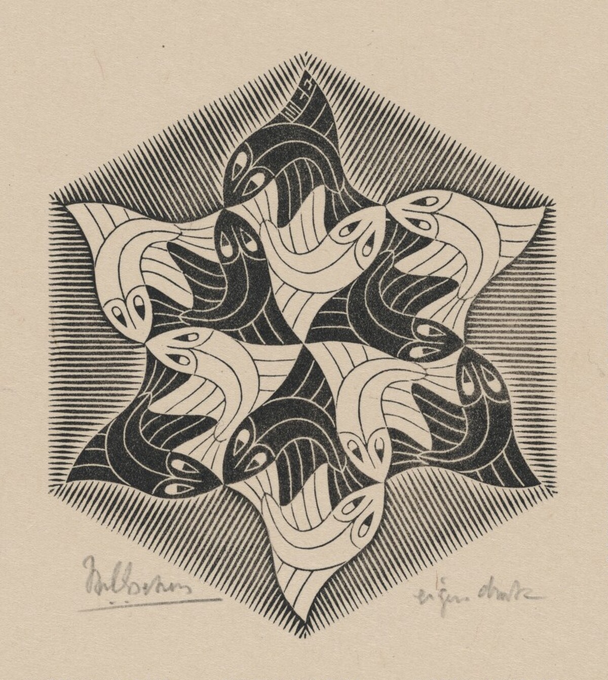 Fish by M.C. Escher