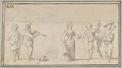 Peasant Musicians and Dancers