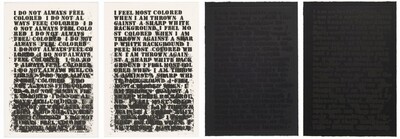 Untitled: (Four Etchings A-D)